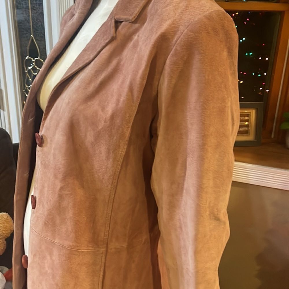 Metro style 5 button long blazer - Picture 3 of 5